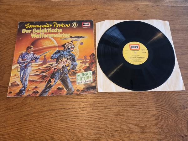 H.G. Francis – Commander Perkins 8 - Der Galaktische Waffenmeister 1980 Europa – 115 631.4 Deutsche Pressung VG/VG